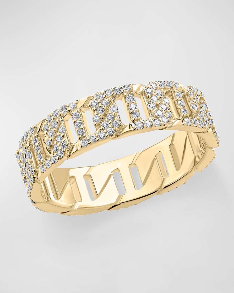Flawless Mykonos Ring with Diamonds