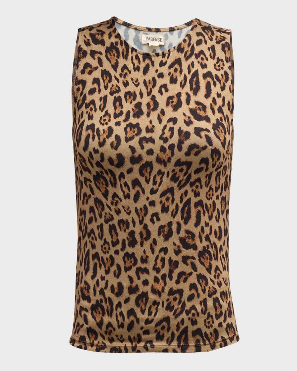 Shelly Leopard Tank Top