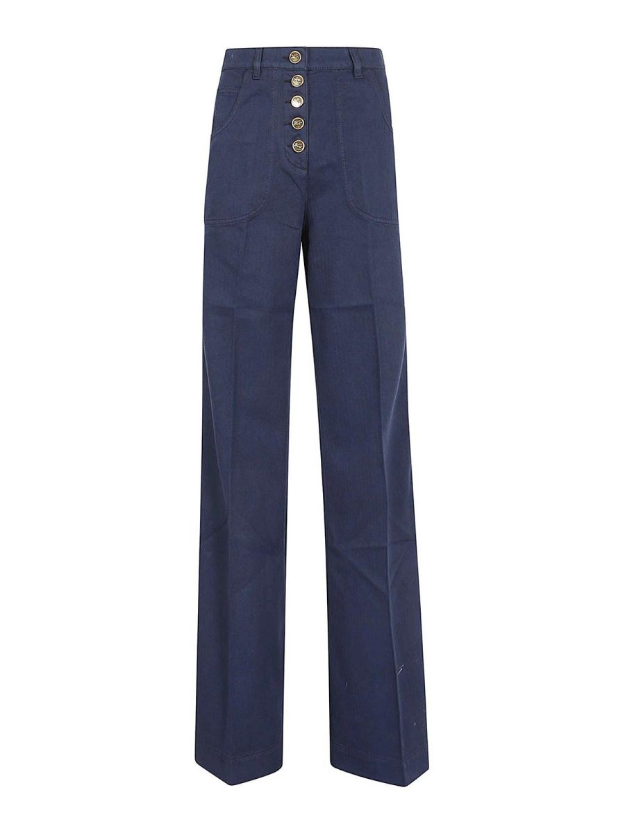 Etro Jean Bootcut - Bleu