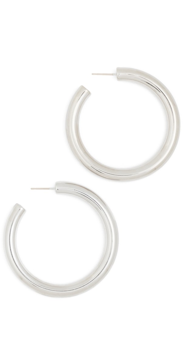 Jennifer Fisher 1.5 Samira Baby Hoops Silver
