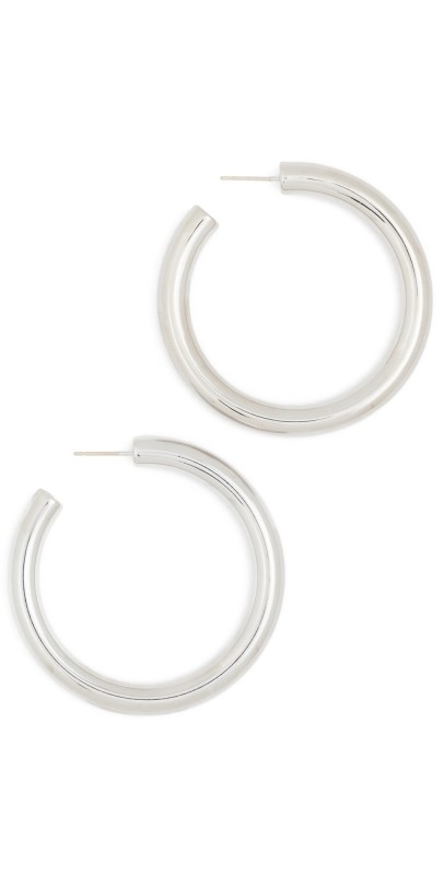 Jennifer Fisher 1.5 Samira Baby Hoops Silver