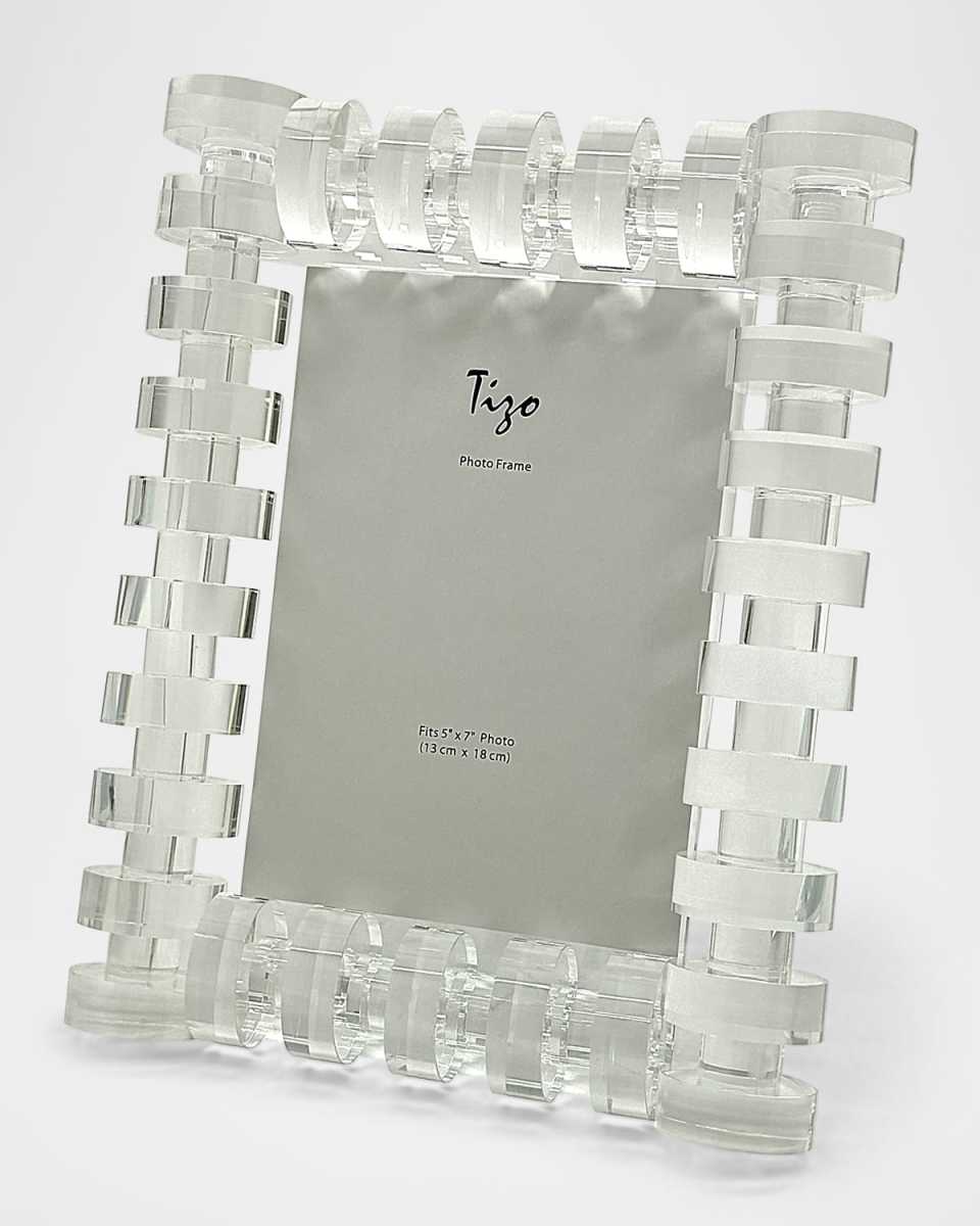 CRYSTAL RINGS FRAME, 5" x 7"