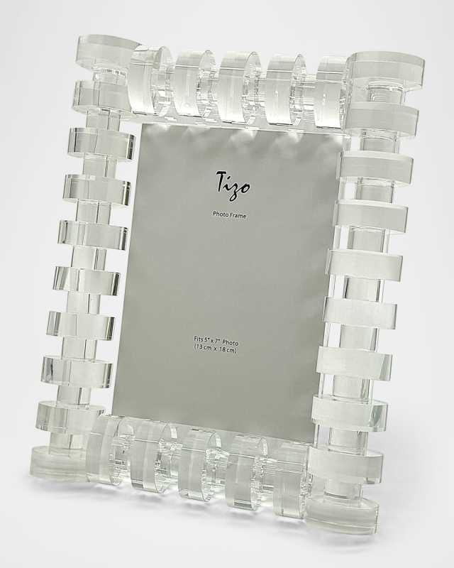CRYSTAL RINGS FRAME, 5" x 7"