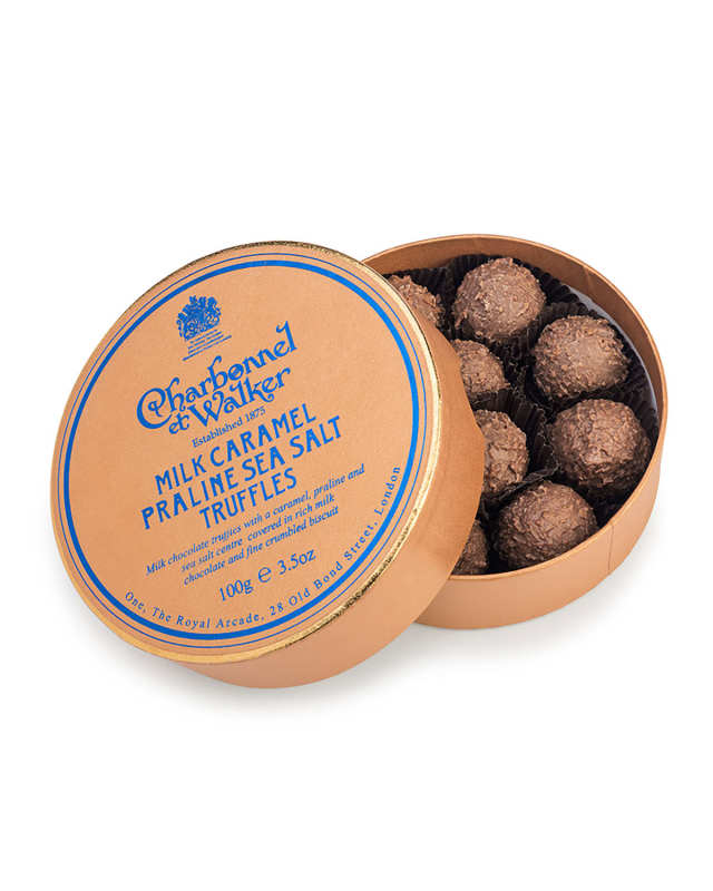Sea Salt Praline Truffles