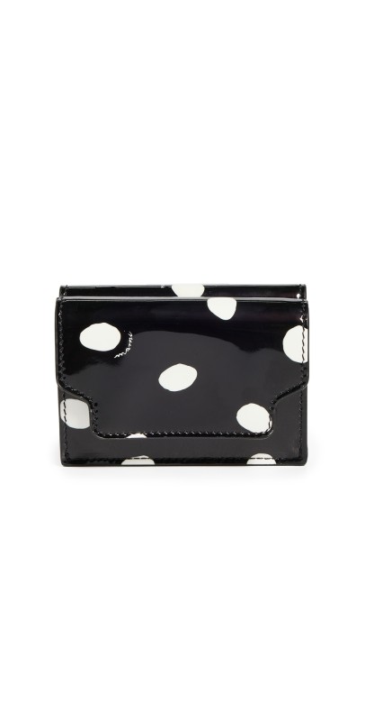 Marni Trifold Wallet Black/White