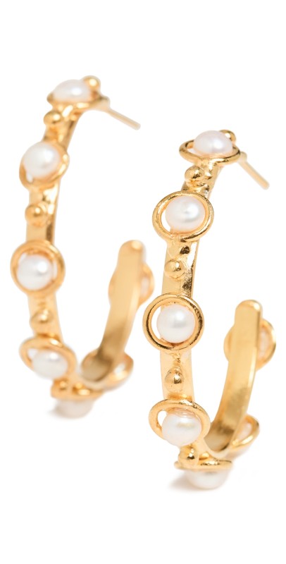 Sylvia Toledano Petite Candy Earrings Pearl