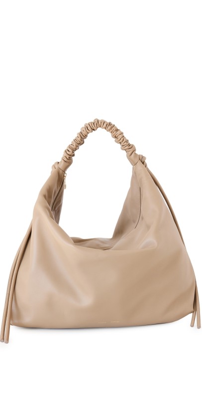 Proenza Schouler Large Drawstring Shoulder Bag Mushroom