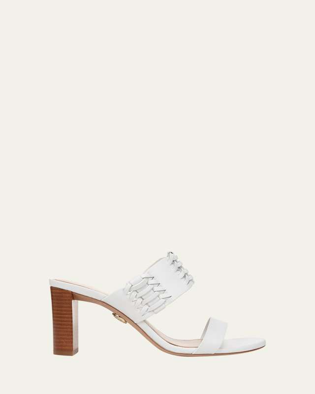 Georgie Woven Dual-Band Slide Sandals
