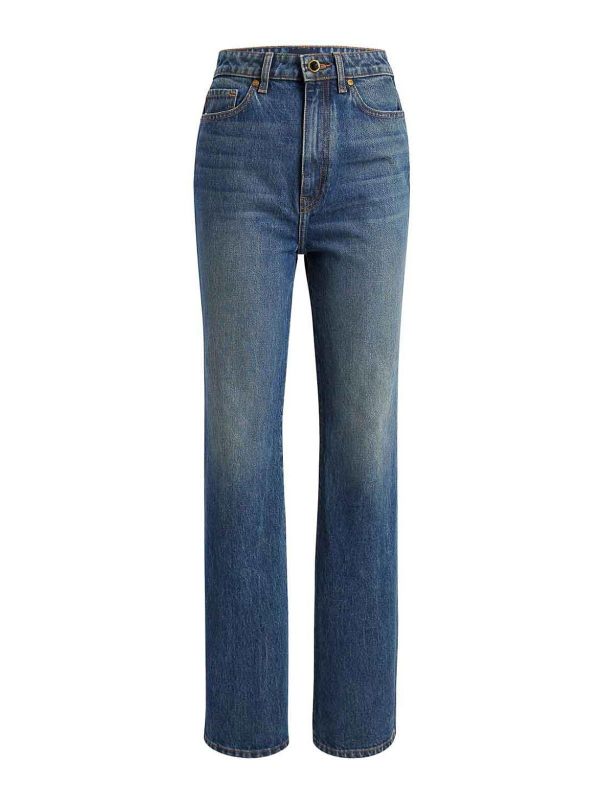 Khaite Jean Bootcut - Bleu