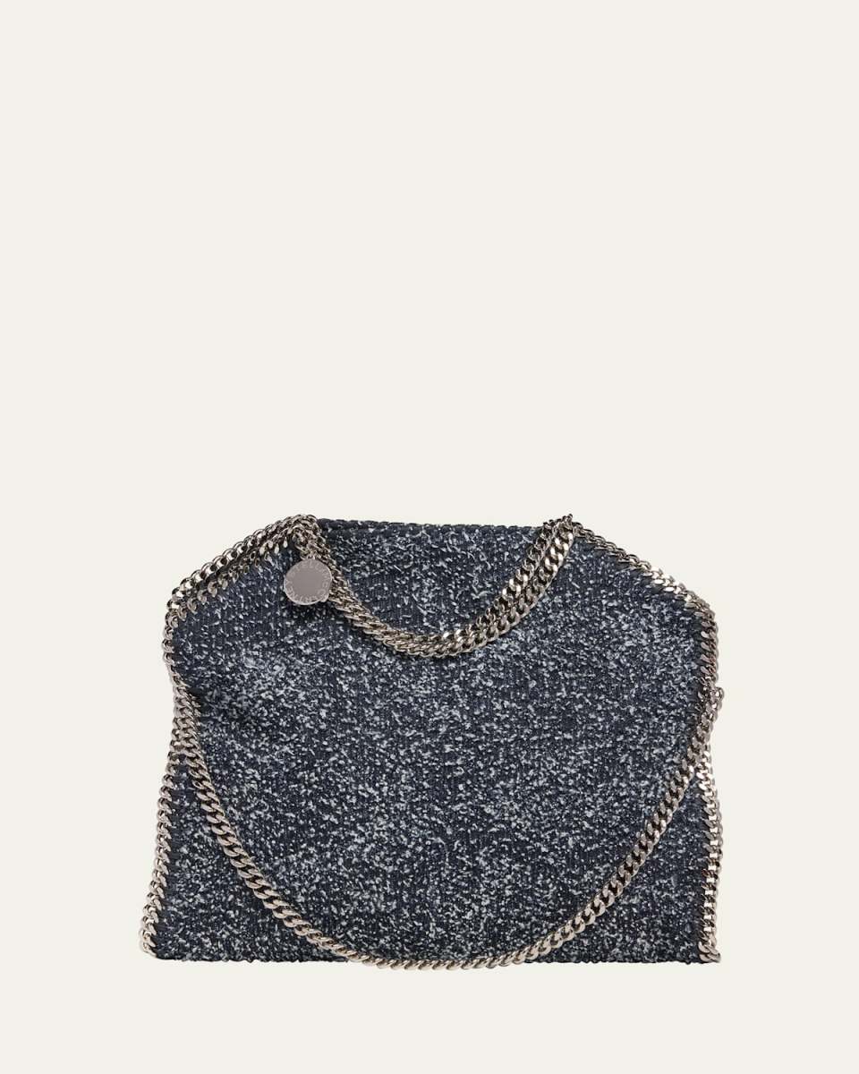 Falabella Chain Eco Denim Tweed Tote Bag