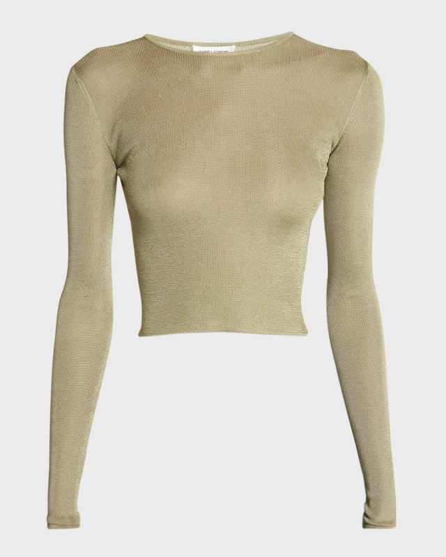Fitted Jersey Top
