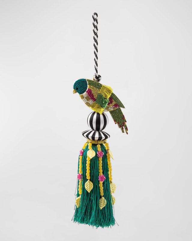 Parakeet Beaded Tassel