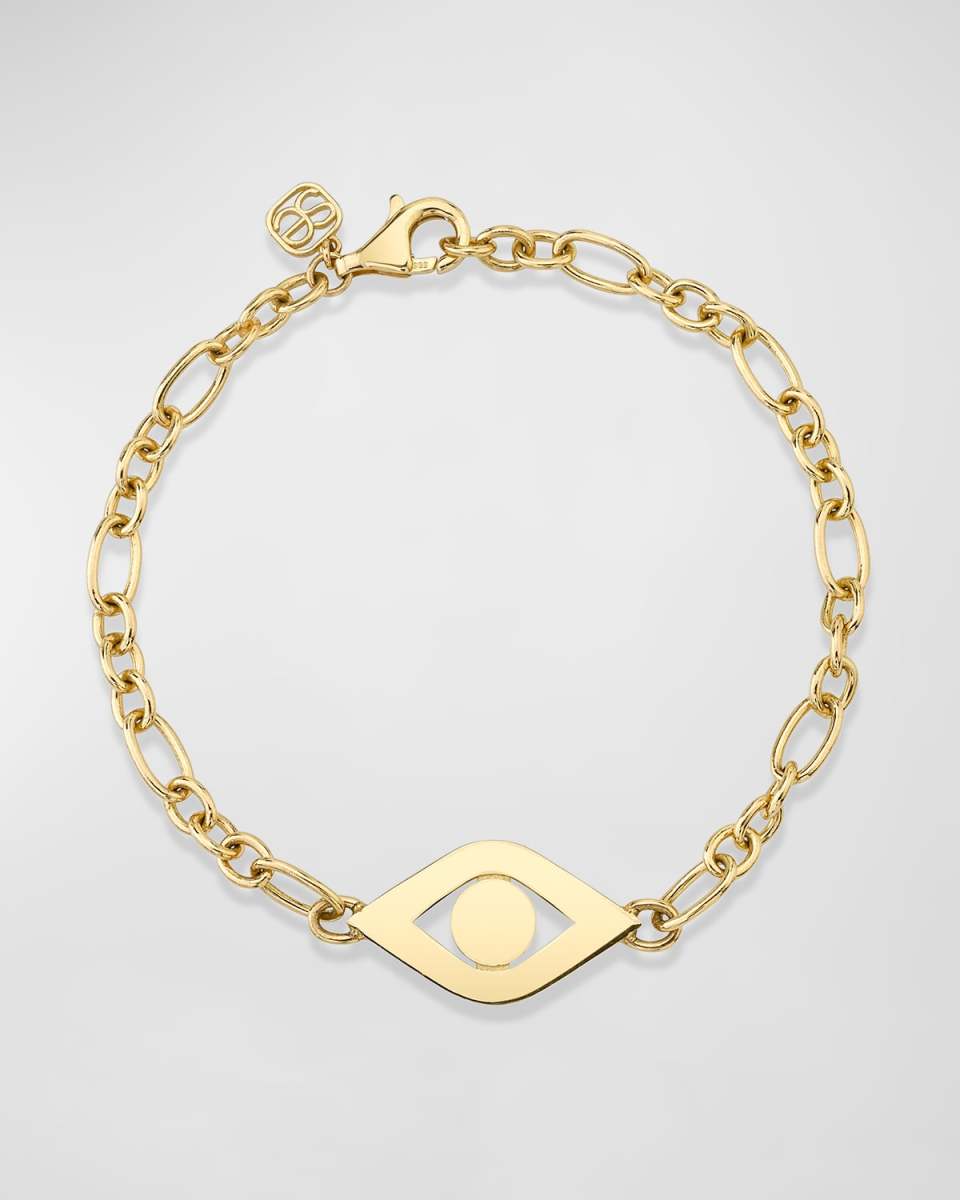 Extra-Large Evil Eye Link Bracelet