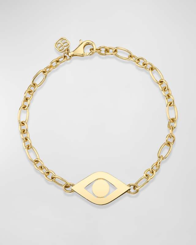 Extra-Large Evil Eye Link Bracelet