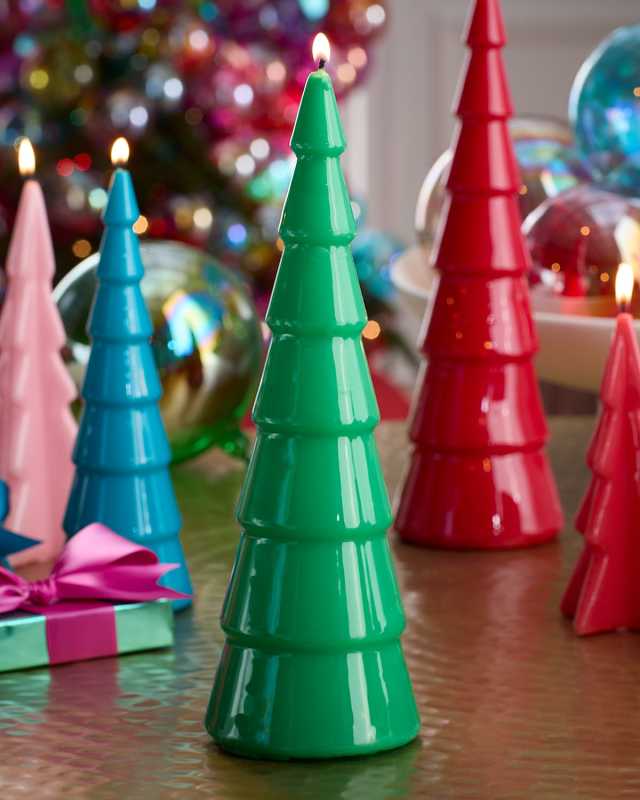 Verde Christmas Tree Candle