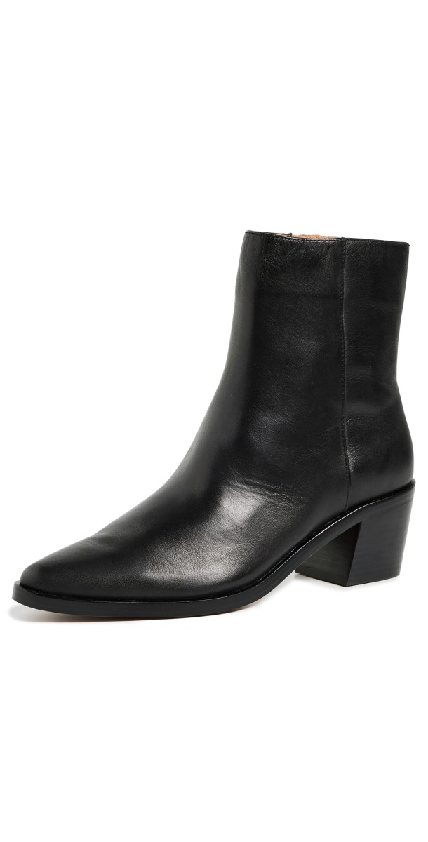 Madewell The Everten Ankle Boot True Black