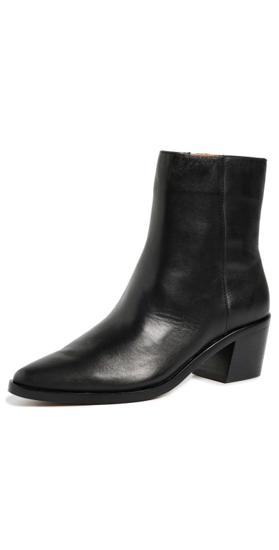 Madewell The Everten Ankle Boot True Black
