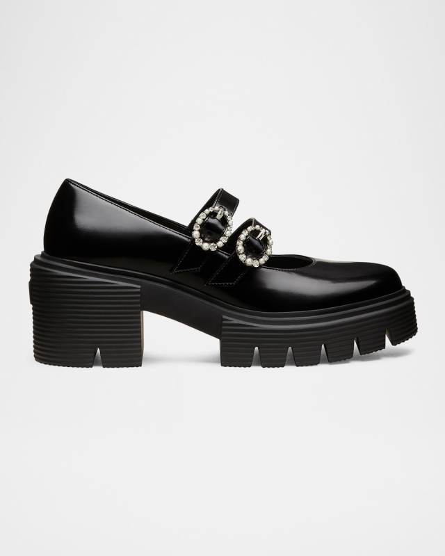 Soho Leighton Patent Leather Mary Jane Shoes