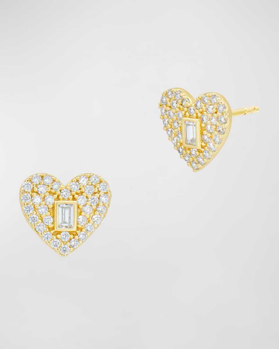 Locked in Love Stud Earrings