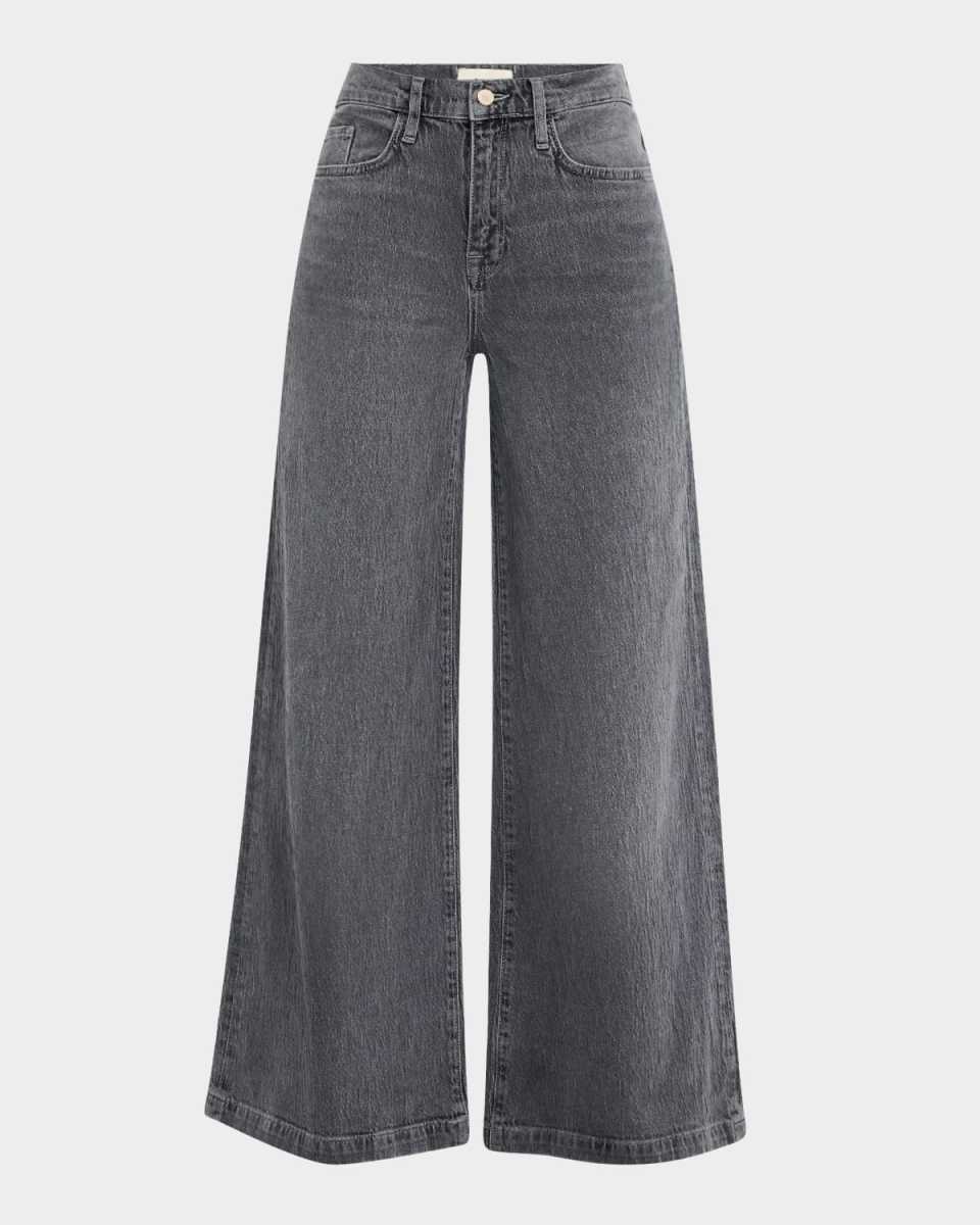 Fonda High-Rise Wide-Leg Jeans