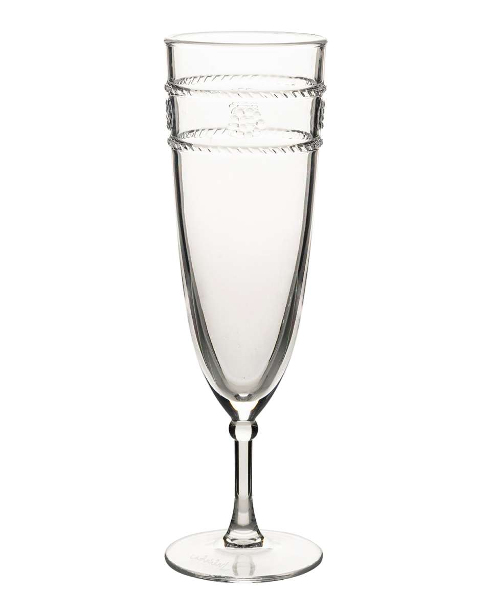 Isabella Acrylic Champagne Flute
