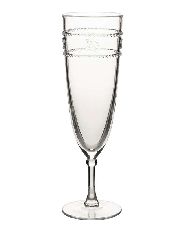 Isabella Acrylic Champagne Flute
