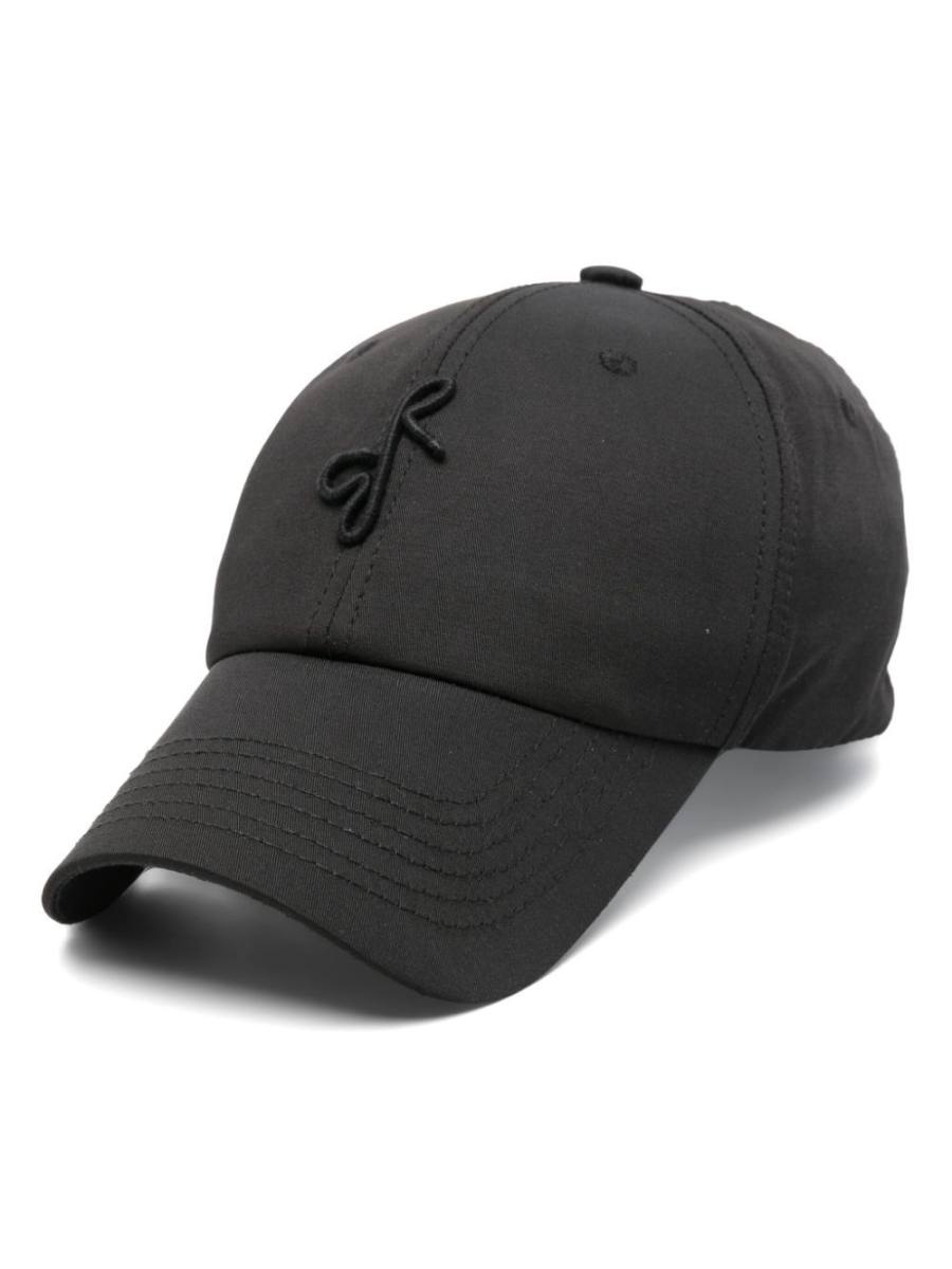 logo-embroidered cotton cap