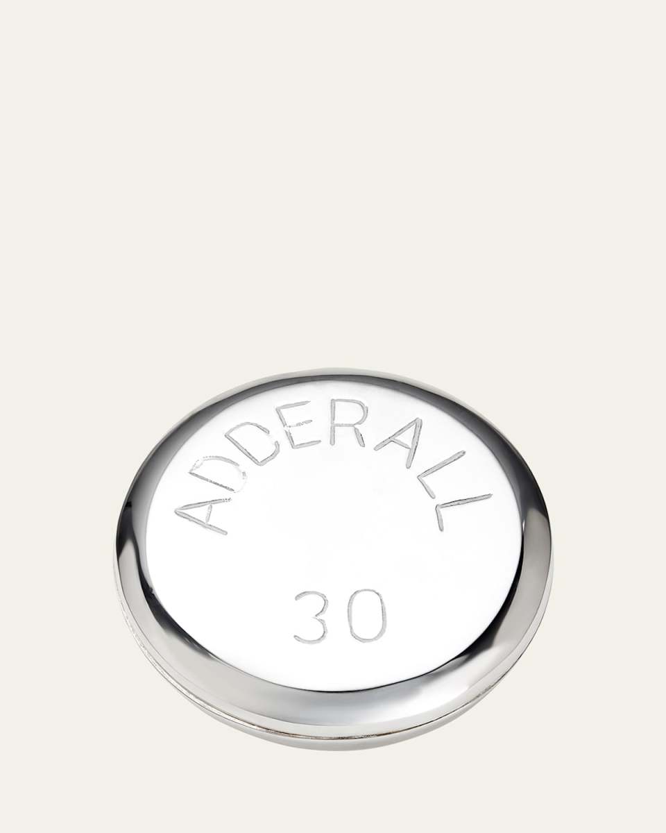 Adderall Brass Pill Box