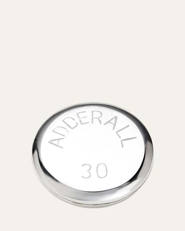 Adderall Brass Pill Box