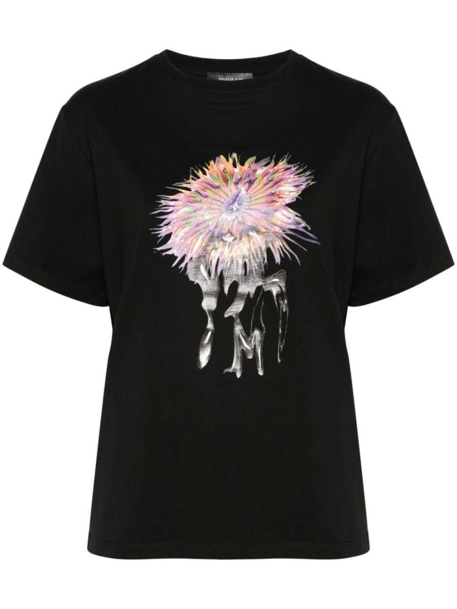 Pink Anemone cotton T-shirt