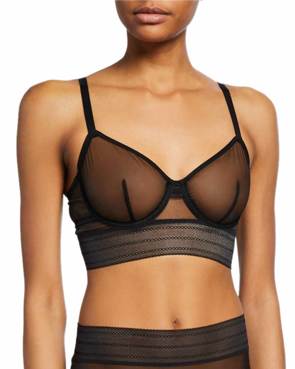 Bare Long-Line Underwire Bra