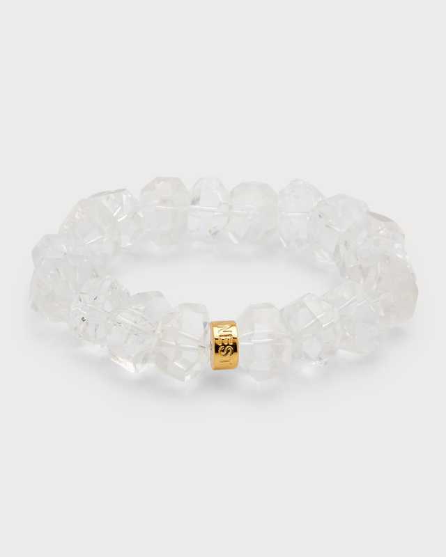 Crystal Nugget Statement Bracelet