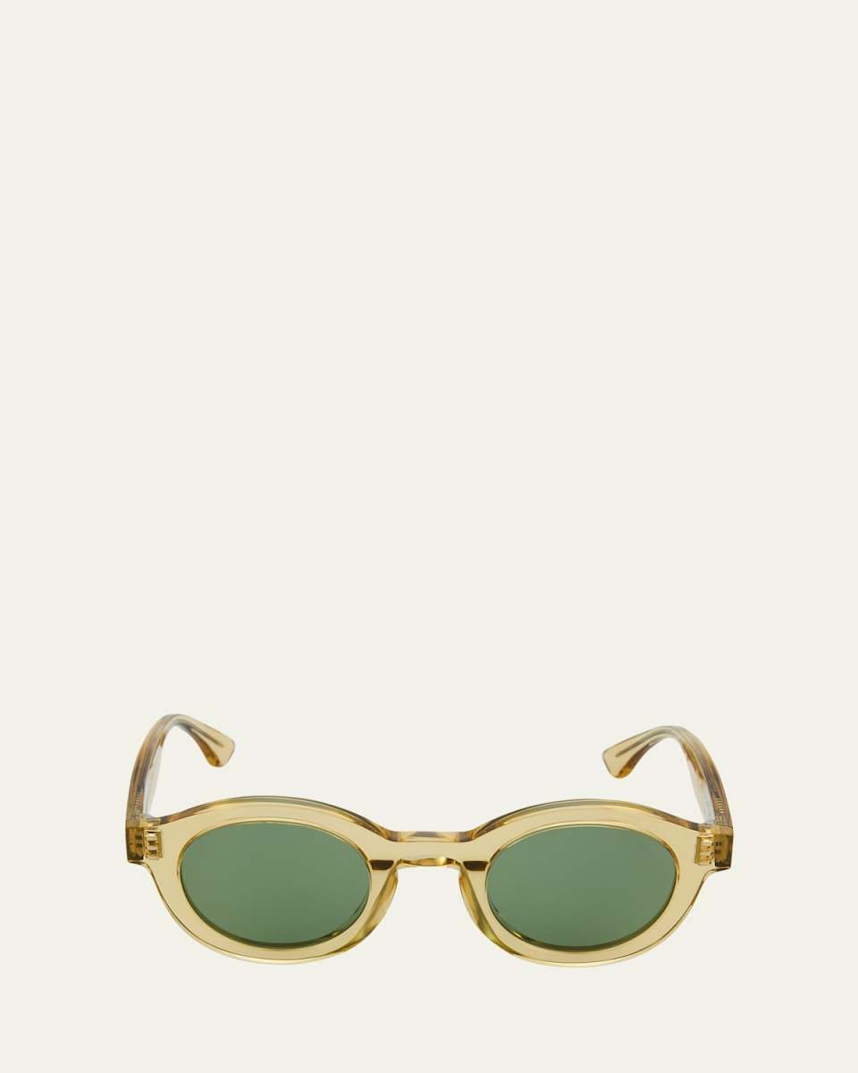 Olympy 656 Acetate Round Sunglasses