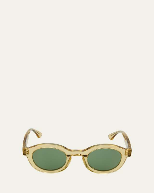 Olympy 656 Acetate Round Sunglasses