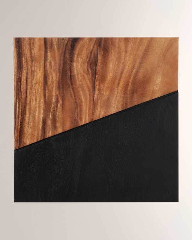 Geometry Natural Wood Wall Tile - Right