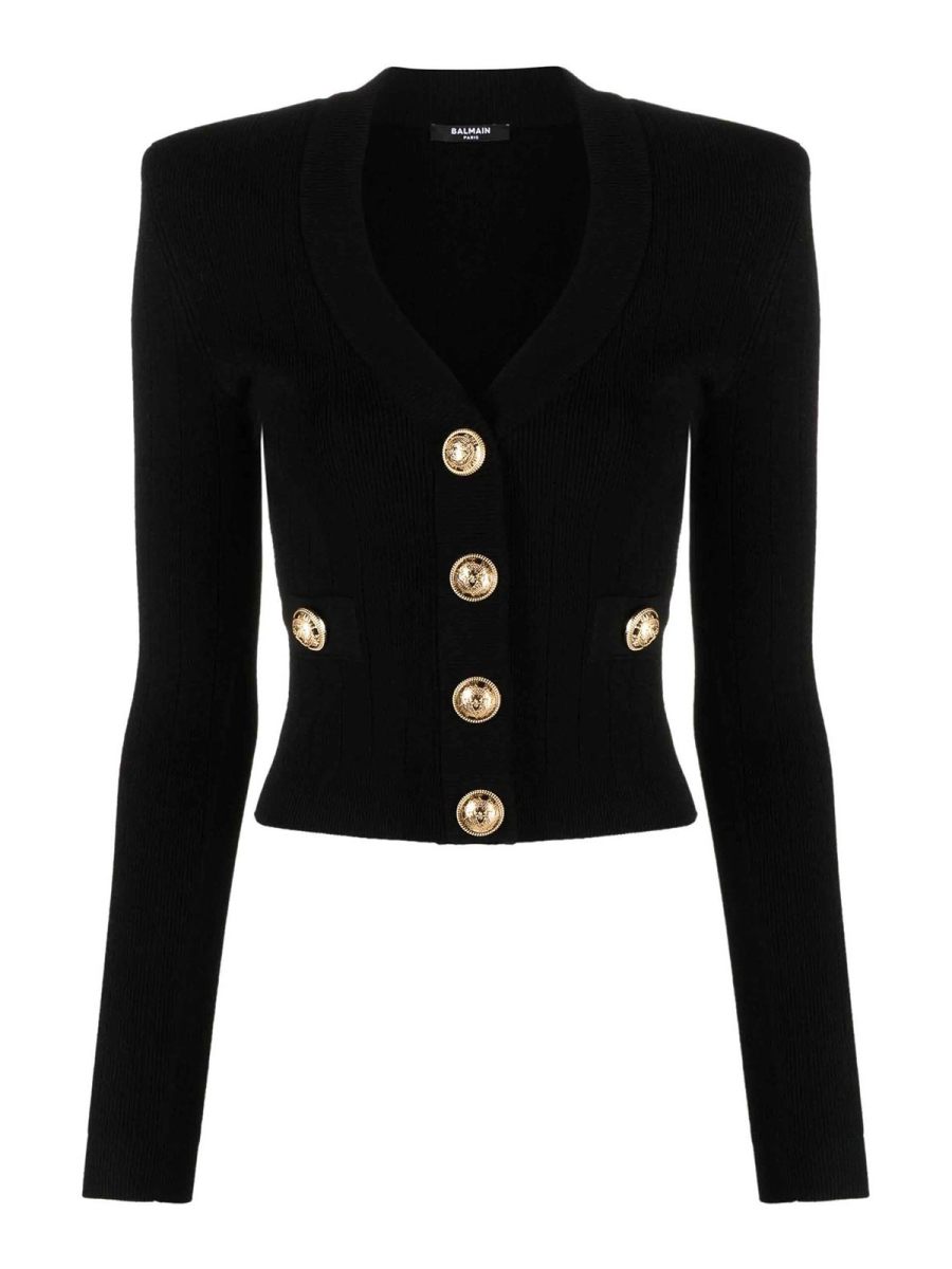 Balmain Cardigan - Noir