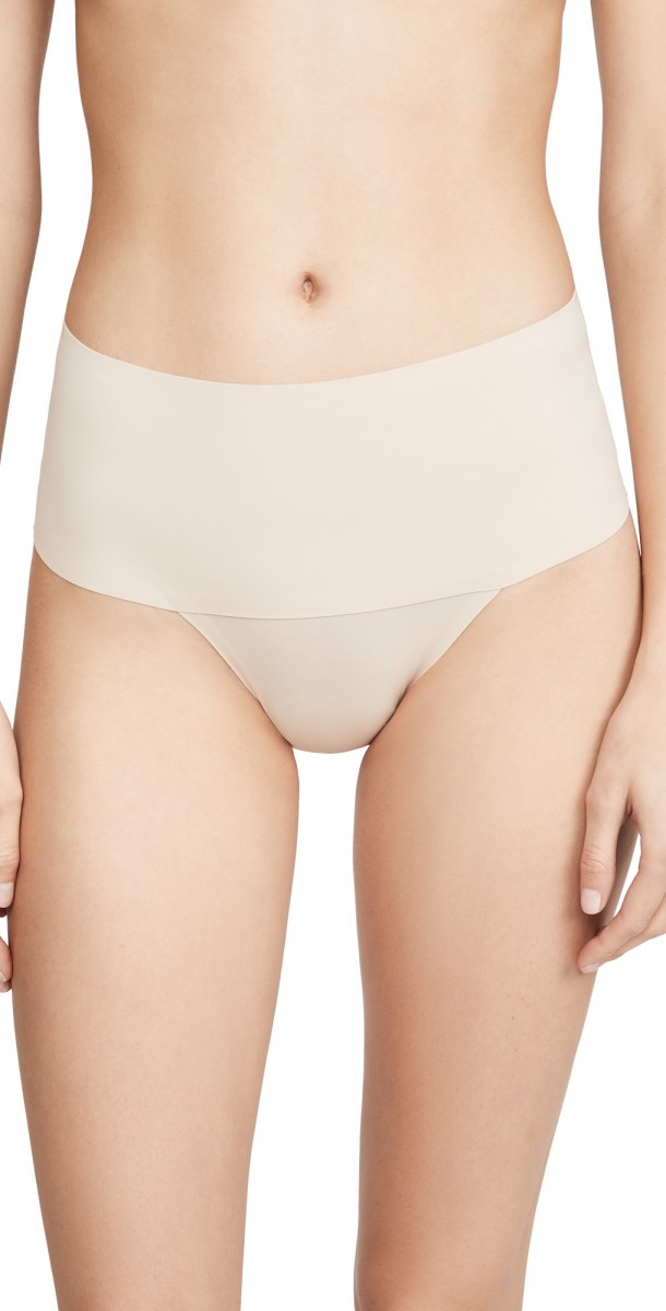 SPANX SPANXsmooth Undie-tectable Thong Very Black