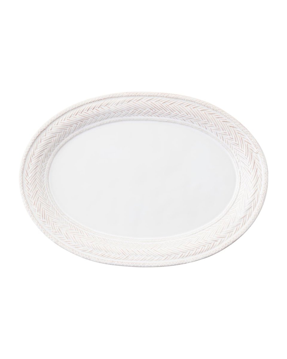 Le Panier 17" Platter - Whitewash