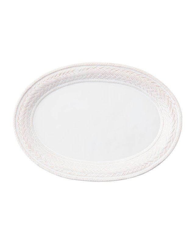 Le Panier 17" Platter - Whitewash