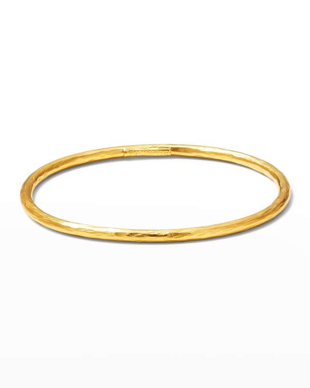 Hammered Bangle Bracelet
