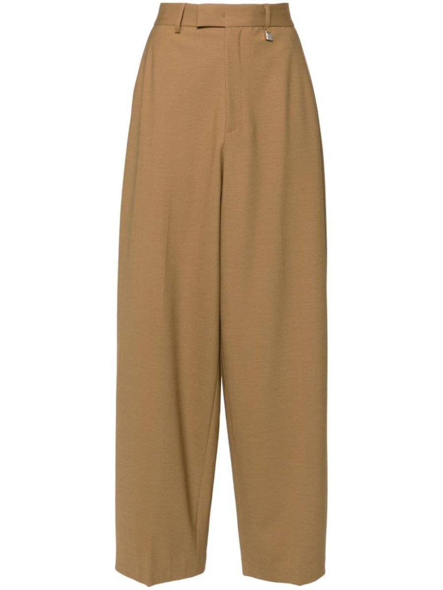 logo-charm trousers