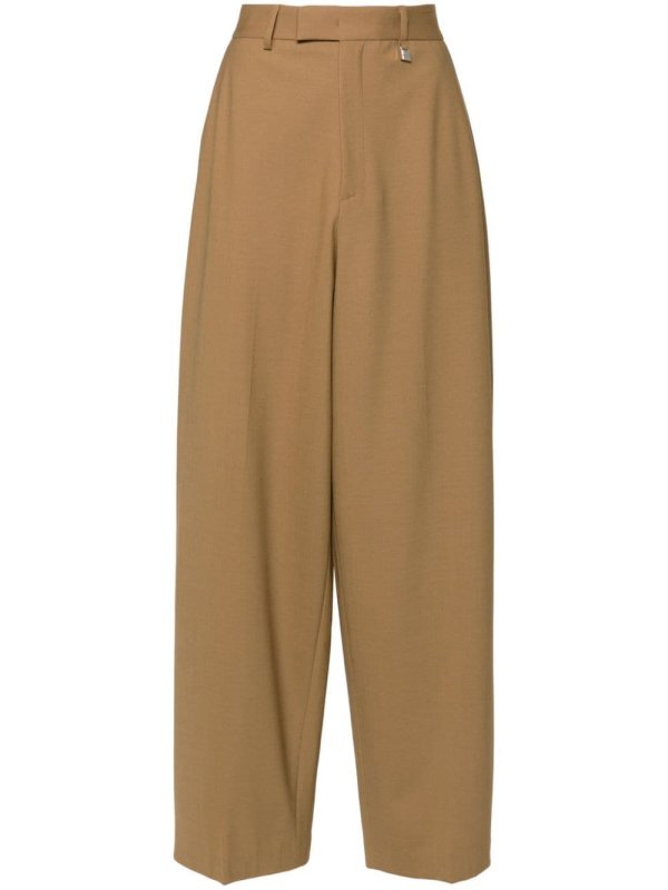 logo-charm trousers