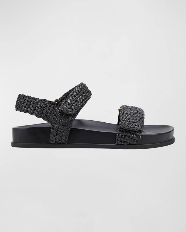 Raffia Dual-Grip Comfort Sandals