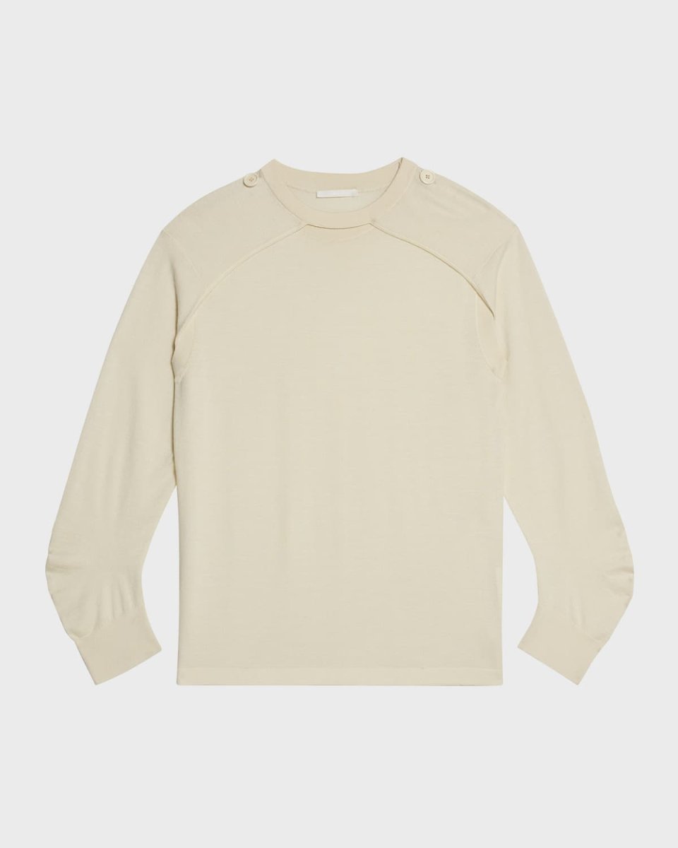 Crewneck Top with Shru