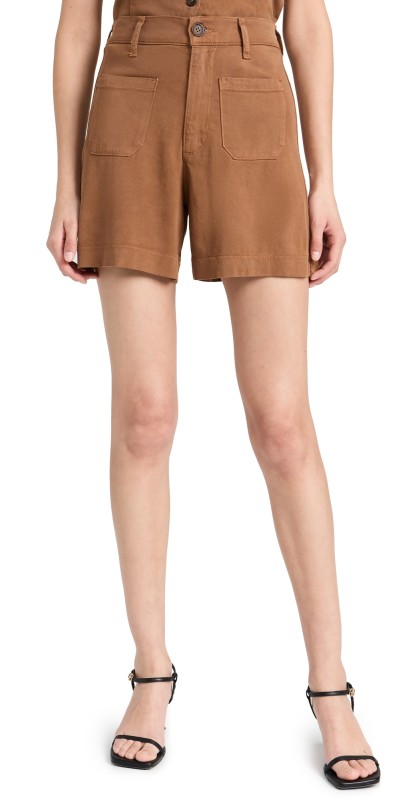 LE JEAN Carrie Shorts Safari Tan