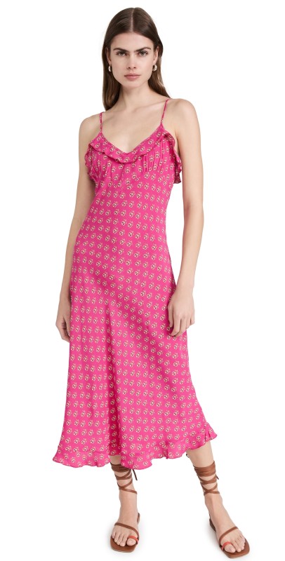 Rolla's Shelley Emmylou Dress Magenta