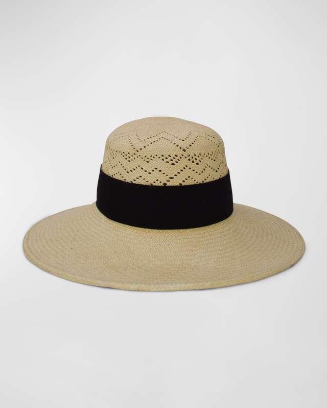 Gabrielle Straw Fedora