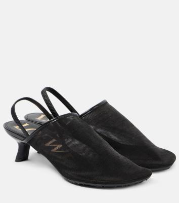 Loewe Petal 45 slingback pumps