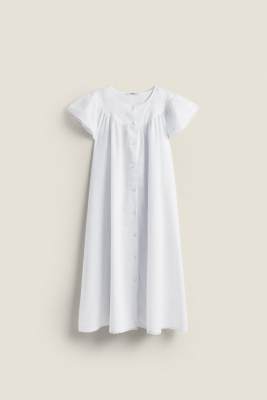 ZARA EMBROIDERED NIGHTGOWN