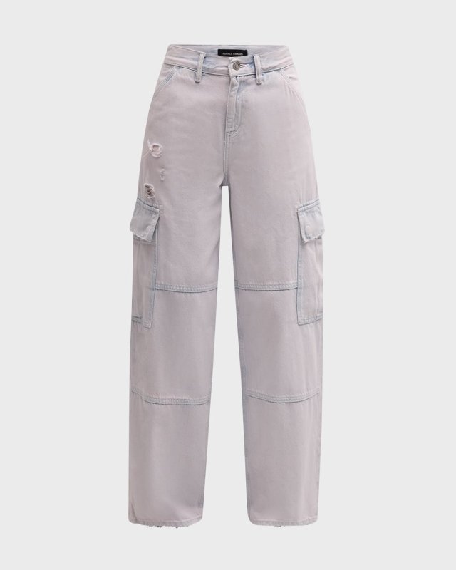 Baggy Overdye Cargo Pants